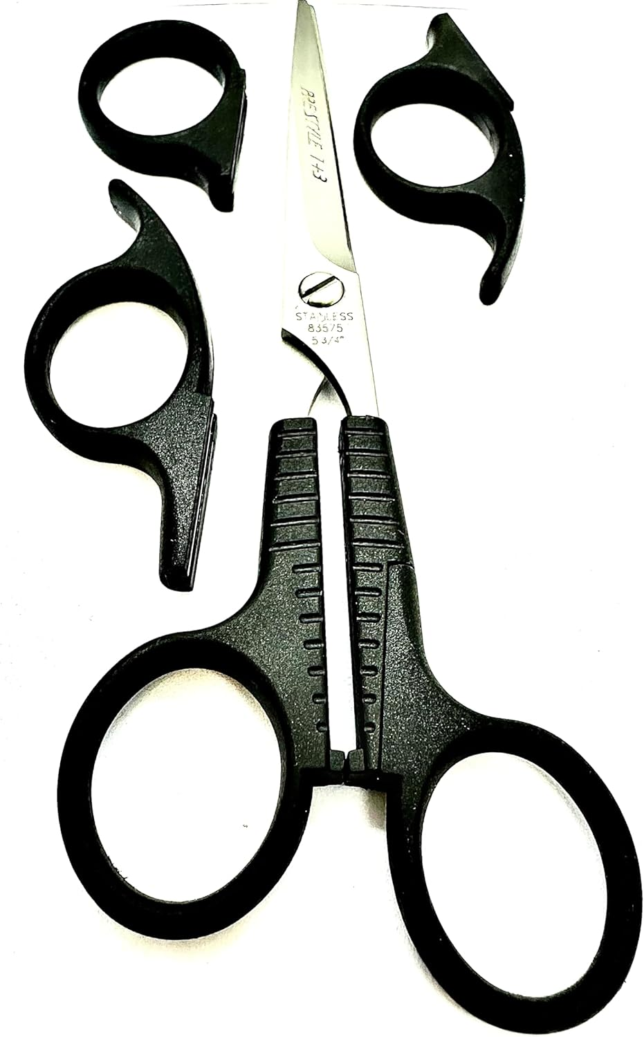 Jaguar Solingen Pre Style 5.75 Inch Professional Scissors - Prestigious Series - 3 Independent Rings for Various Applications and Ergonomics - Hairdressing Scissors and Precision Cut image number 2