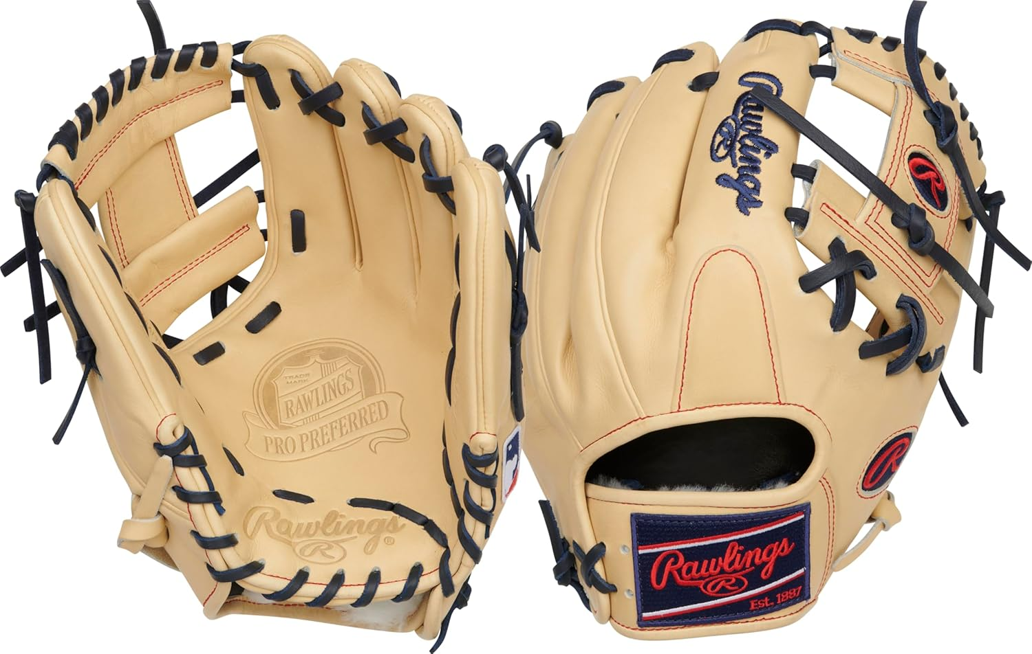 Rawlings | PRO Preferred Baseball Glove | Sizes 11.5" - 12.75" | Multiple Styles