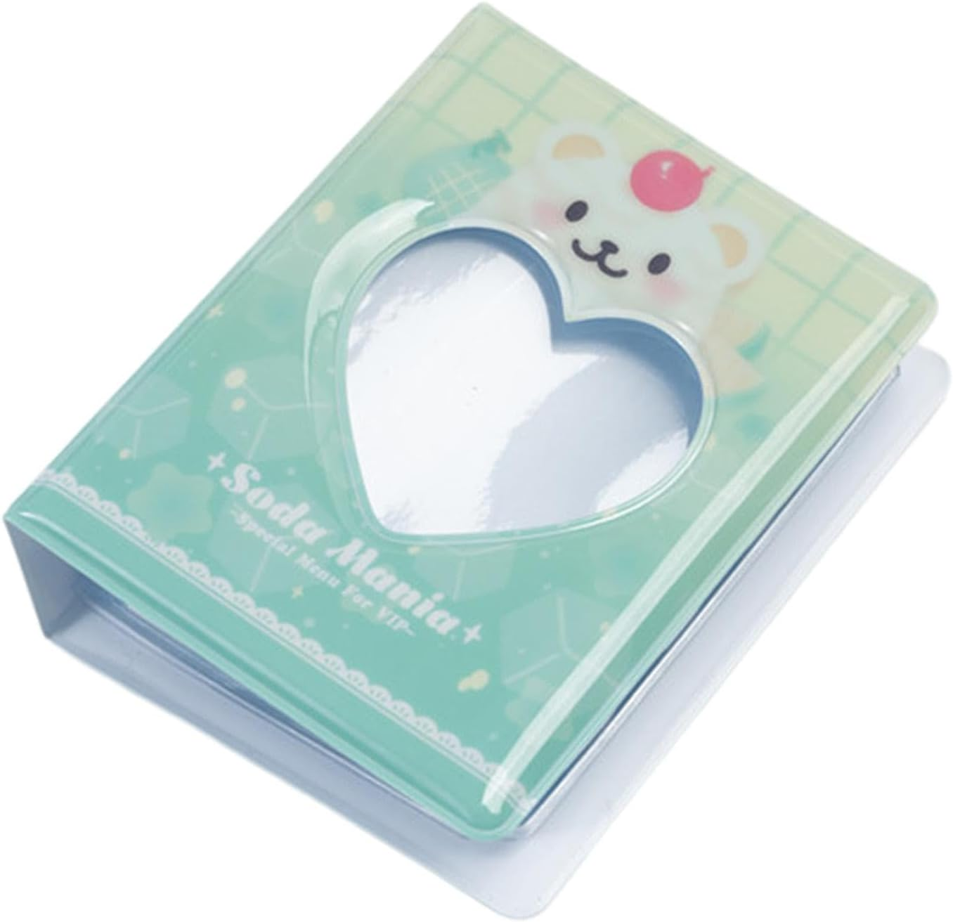 Colaxi 3 Inch Photocard Holder Book, Mini Photo Album, Mini Picture Album Collectbook Photocard Binder, Binder Photocard for Game Cards Train Ticket, Style B - Style C image number 7