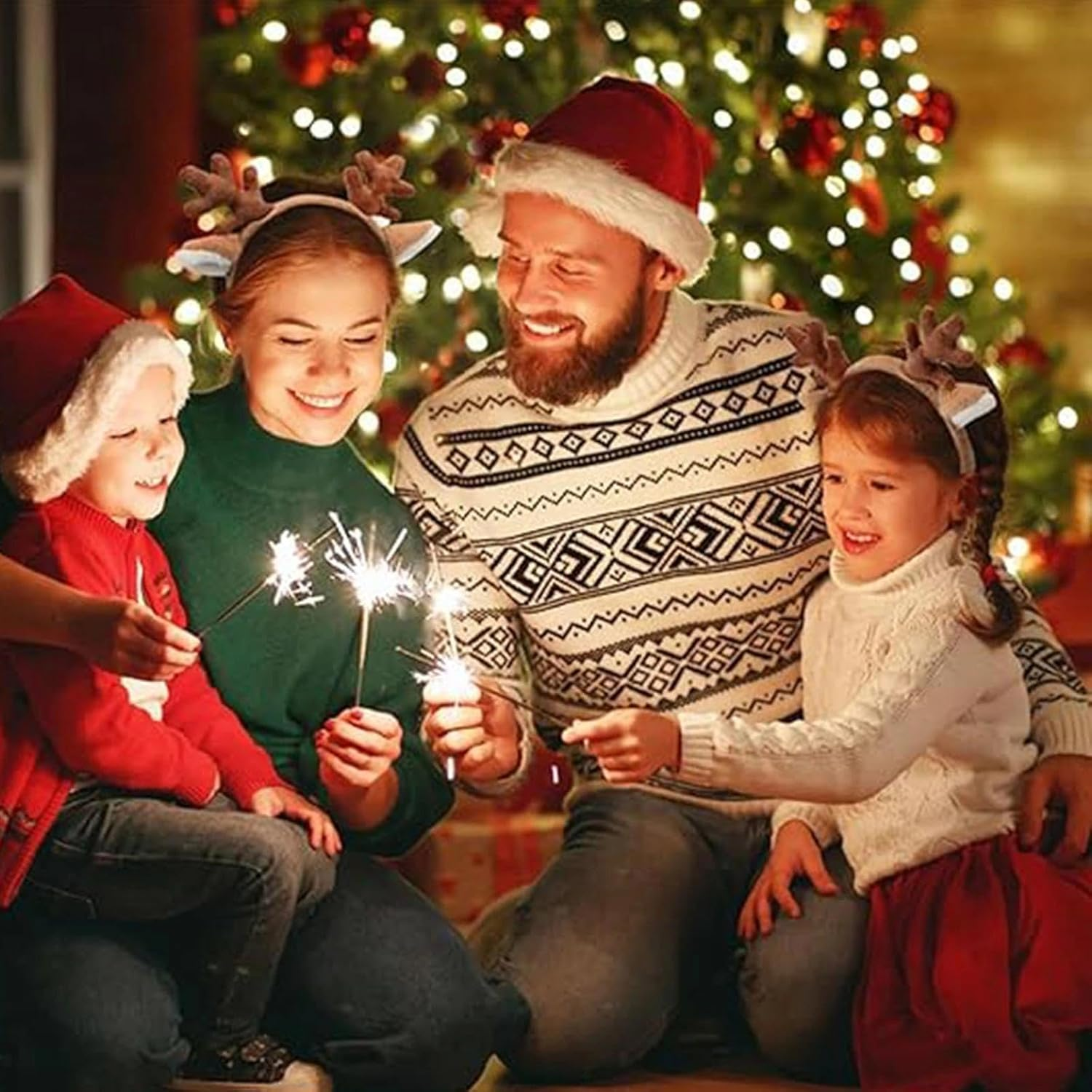 Dinghaole Dark Brown Animal Antler Headband - Adjustable Christmas and Halloween Costume Accessories with Realistic Deer Ear Design image number 5