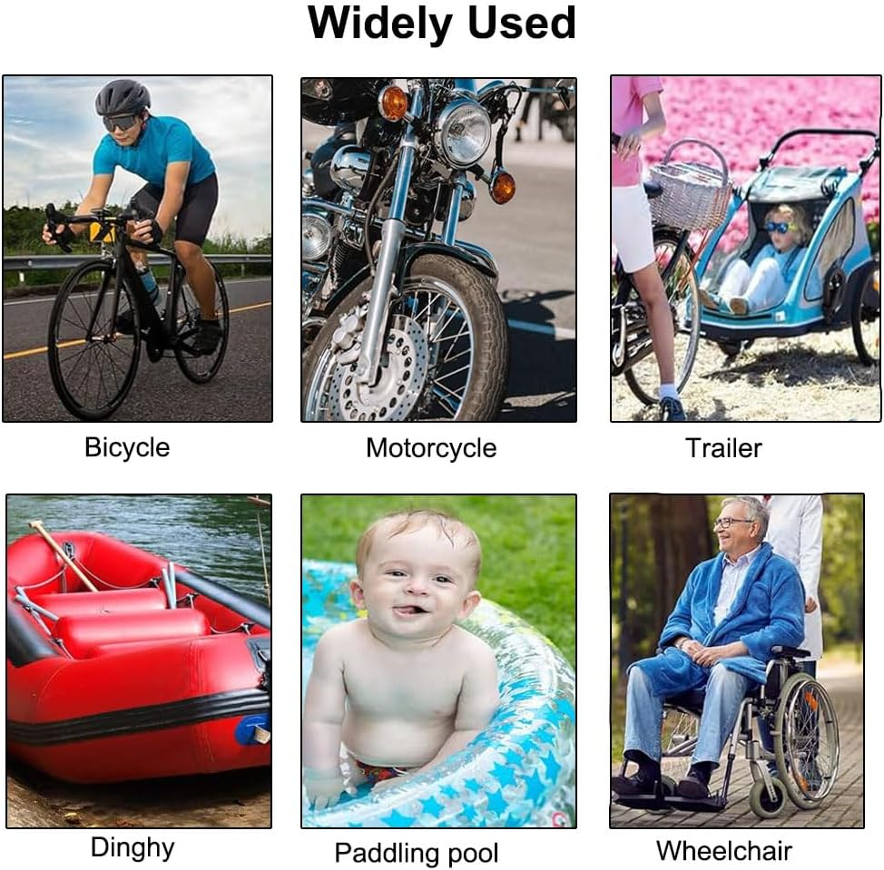 Reelau Bicycle Tire Repair Kit, 30 Pieces Bike Inner Tube Patch Kits Included with Glueless Bike Tube Patches,Metal Rasp, Metal Tire Levers, Portable Storage Box (30 Pieces) image number 4