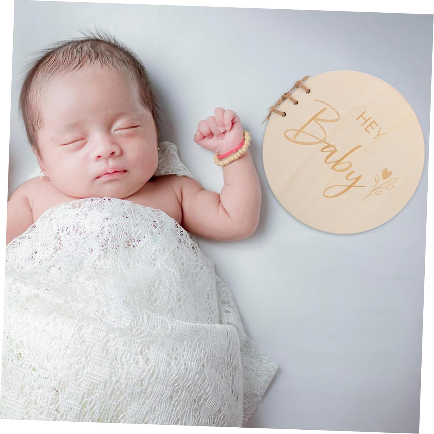 Jojofuny Natural Wooden Shower Guest Book for Heartfelt Messages Rustic Keepsake Memory Album Compact Nursery Journal for Showers Birthdays Family Gatherings image number 6