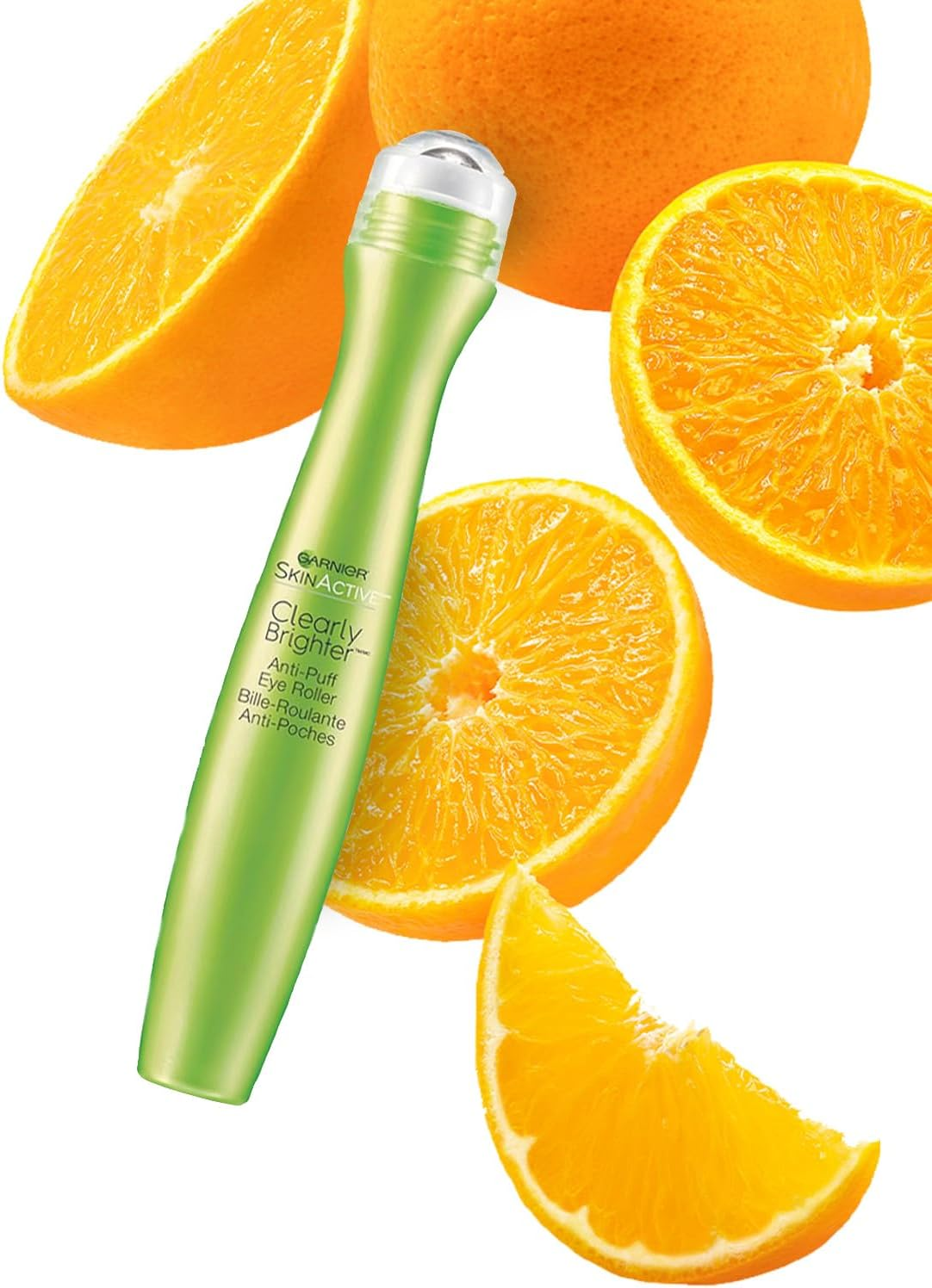 Garnier Skinactive Clearly Brighter Anti-Puff Eye Roller, 0.5 Fl. Oz. image number 1