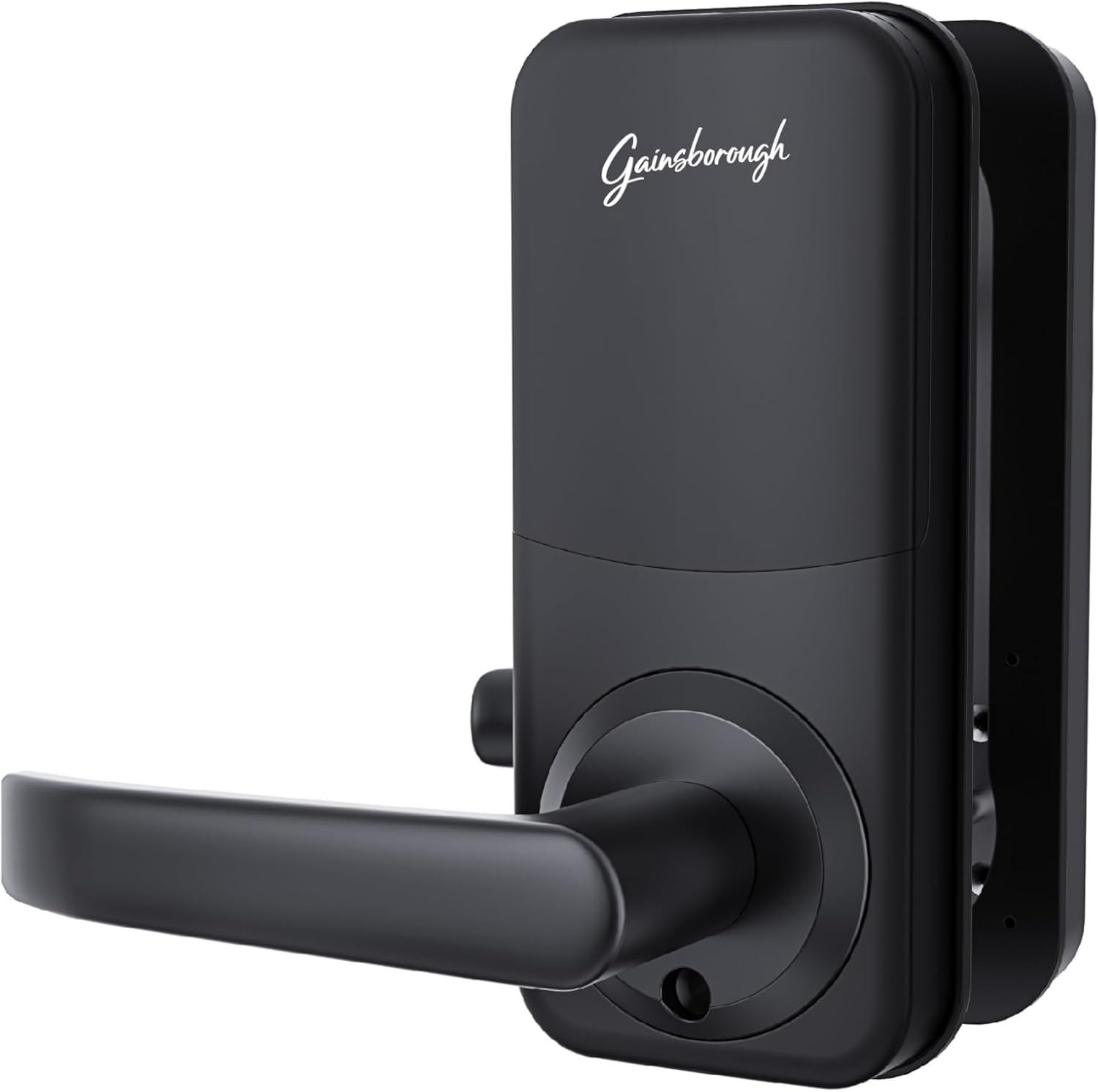 Gainsborough Haven Smart Lock Entry Lever, Black, Keyless Digital Keypad, Auto-Locking
