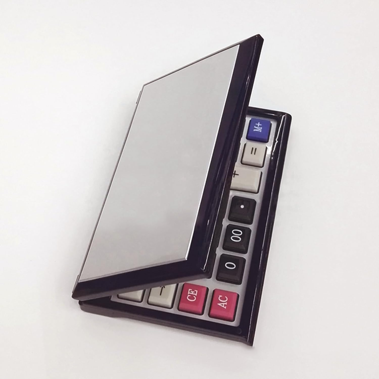 Maizoon Solar Dual Power Calculator with 12-Digit Display Large Screen Folding Flip Cover Big Button Portable Computing Tool for Finance Business Office and School image number 2