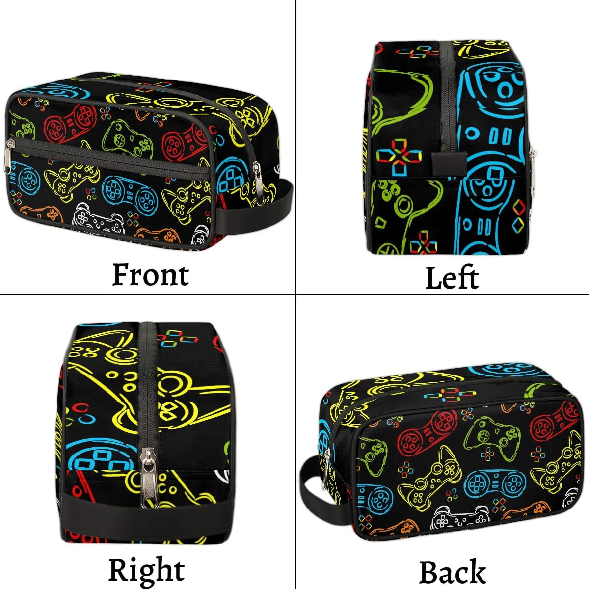 ADTASU Kids Toiletry Bag for Boys Girls, Game-3 image number 3