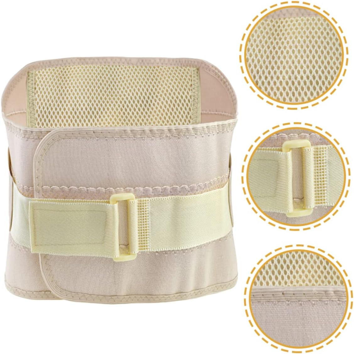 Postpartum Belly Band for Women Breathable Durable Tummy Corset for Waist Comfortable Abdominal Girdle for Mothers Pink image number 4