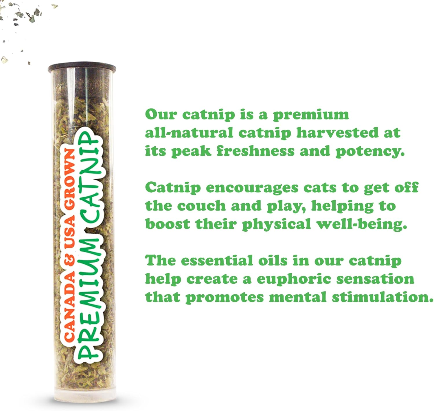 Meowijuana Birthjays Bundle | Birthjays Catnip Joints and Get Lit Cake Refillable Toy | Hand Harvested and Rolled Dried High Potency Catnip | Grown in North America image number 4