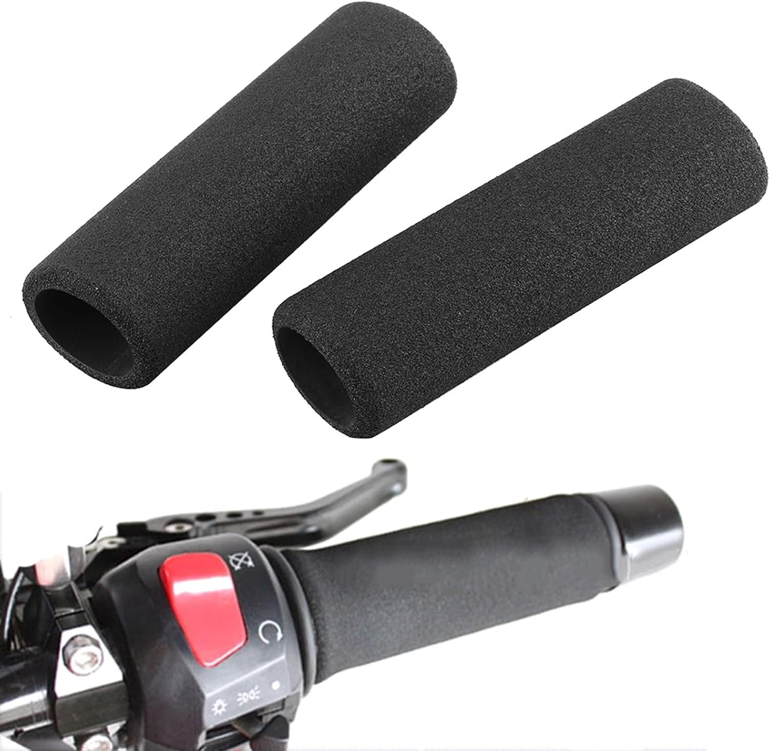 Motorcycle Handlebar Cover, Foam Handlebar Cover, Motorcycle Handle Grips for R1100GS R1150GS R1200GS, Resistant, Easy Installation image number 5