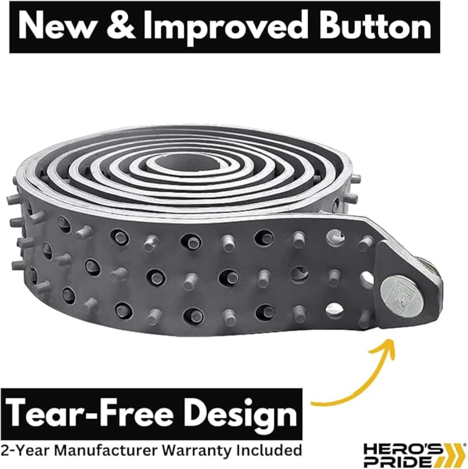 Hero'S Pride Shirt Tailor Rubber Belt - Adjustable Shirt Keeper for Professional & Tucked in Appearance image number 1