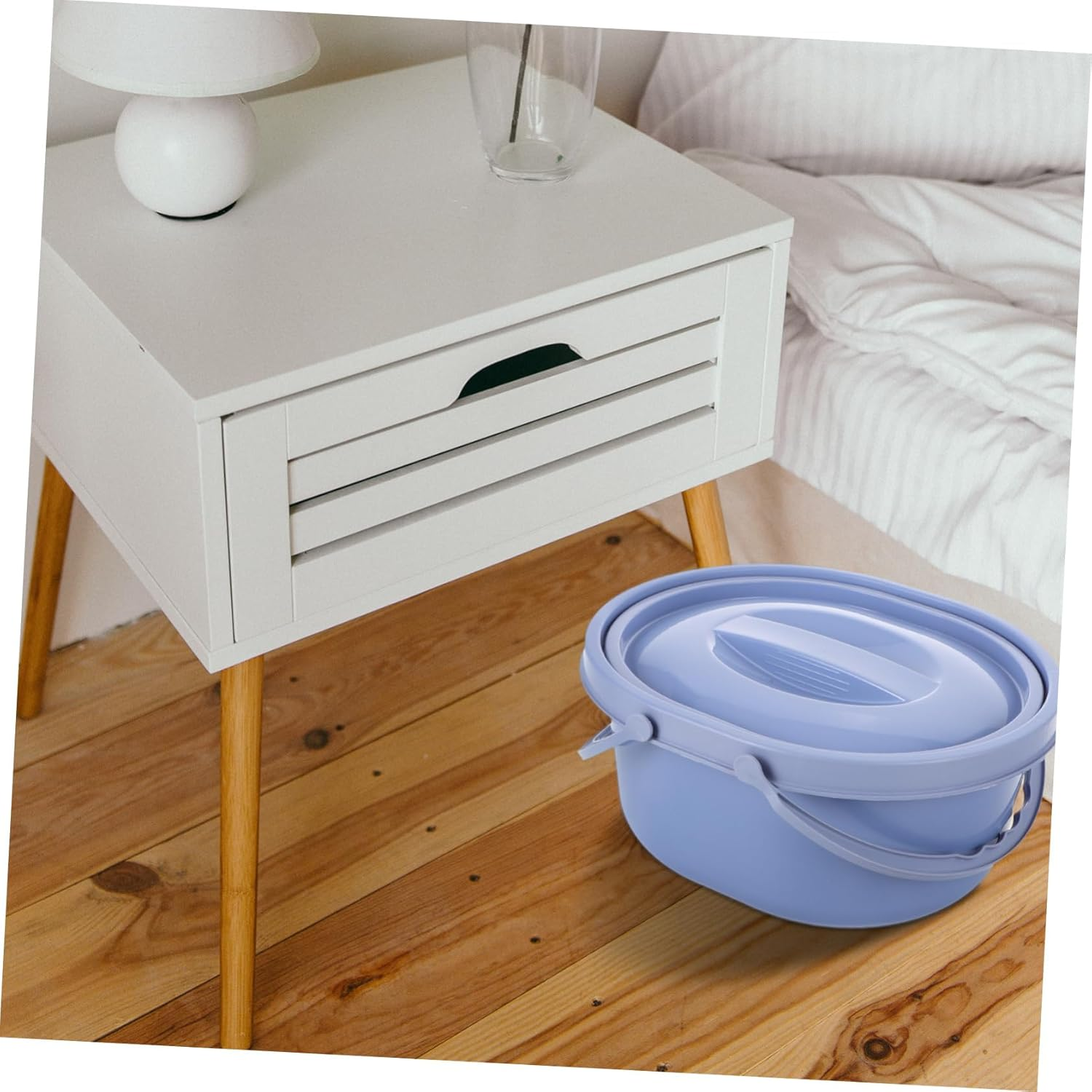 BESPORTBLE Portable Camping Toilet Lid Outdoor Travel Potty Seat Car Toilet Bucket for Emergency Use Household Spittoon image number 1