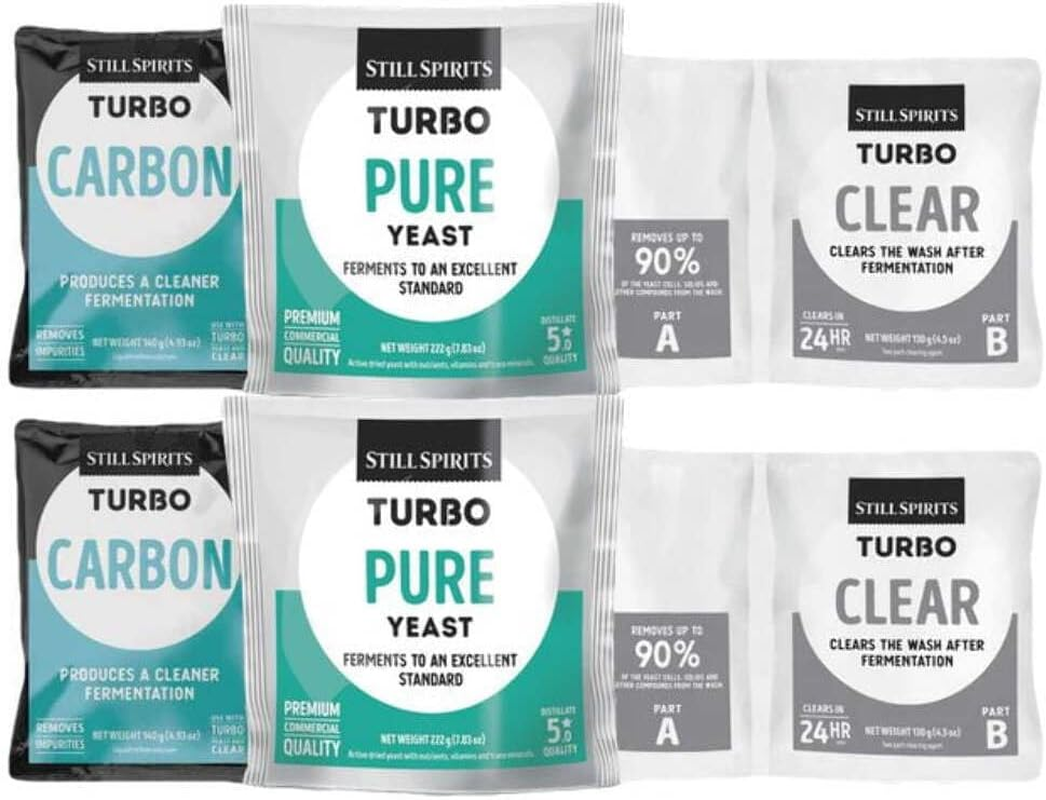 Still Spirits Pure Yeast, Carbon & Clear Double Pack