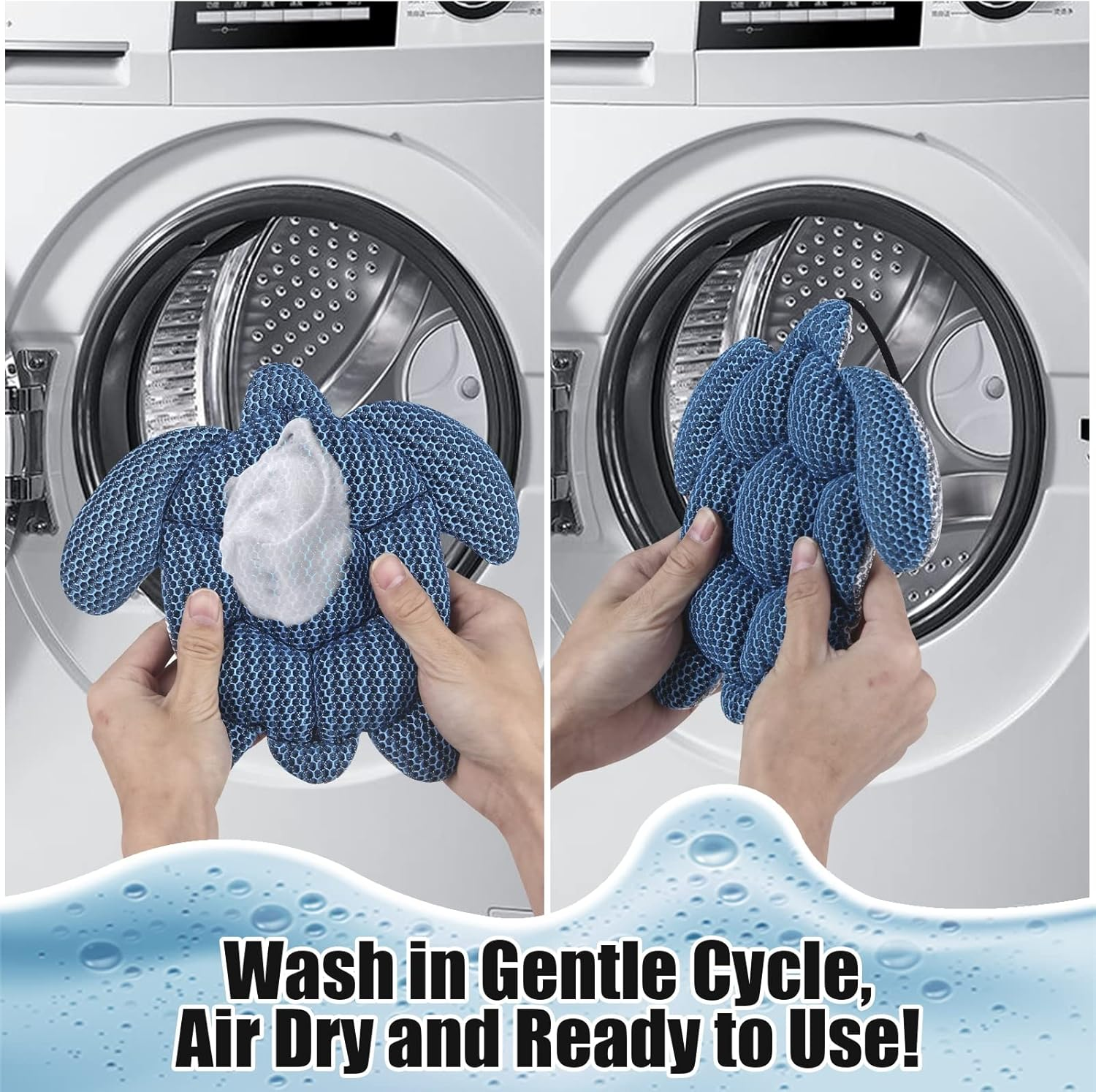 ANSLCA Hot Tub Scum Absorber, Scum Turtle Hot Tub Cleaner Hot Tub Sponges to Soak up Oils- Must Have Hot Tub Accessories for Adults Hot Tub Scum Sponge- Keeps Your Hot Tub Water Clean and Clear image number 3