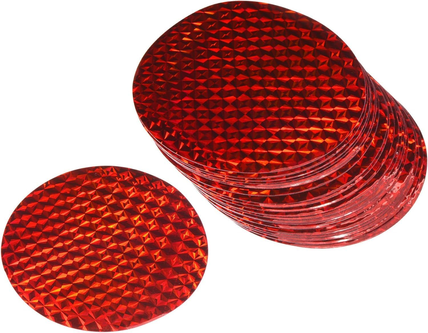 40 Pack Bird Scare Reflective Devices,Self-Adhesive Deterrent for Windows, Balcony, Roof & Garden &ndash; Keep Birds Away with Reflective Strips (Silver) image number 1