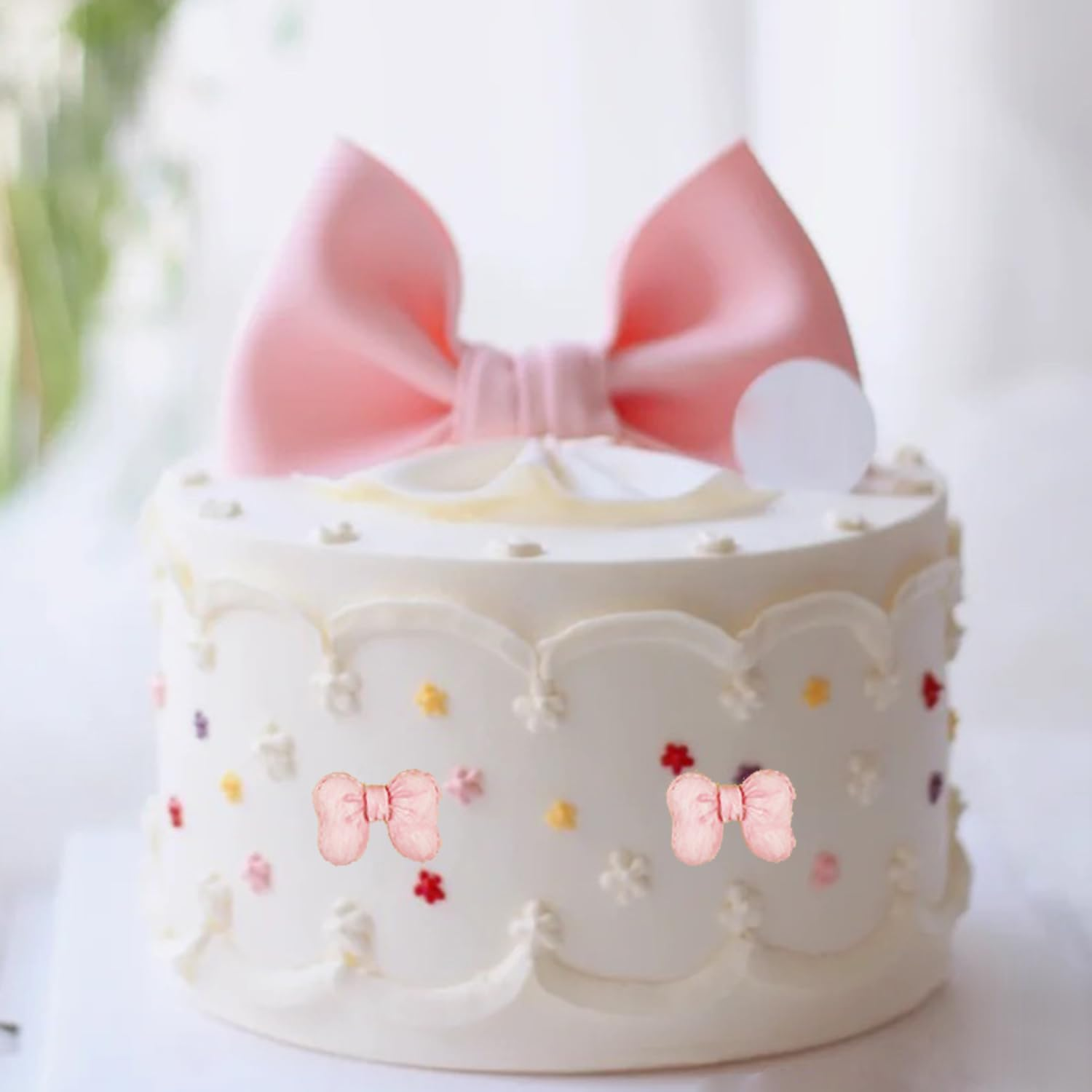 Bowknot Silicone Molds for Cake Decorating Candy Chocolate Silicone Chocolate Moulds Gum Paste Polymer Clay Set of 1