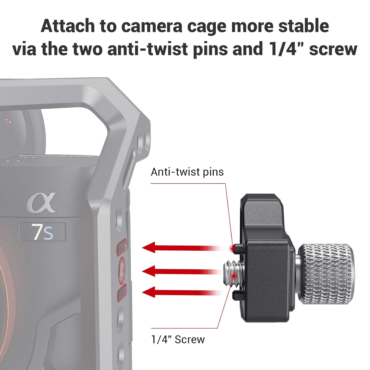 Smallrig A7SIII Cage Cable Clamp for Sony A7S III Camera - 3000 image number 6