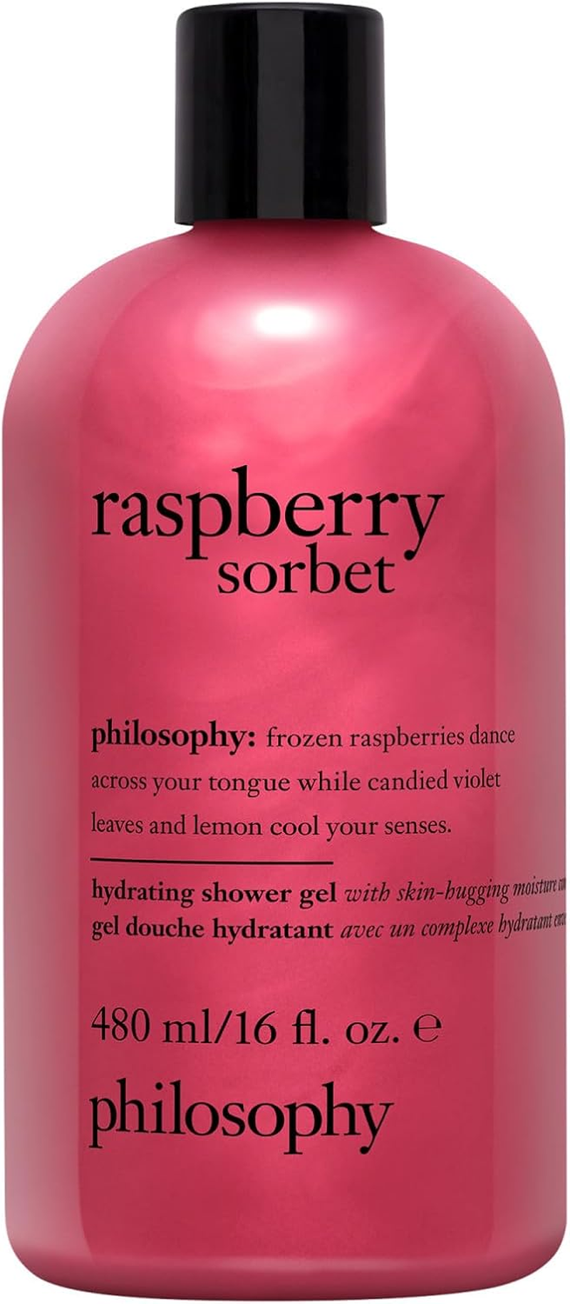 Philosophy Hydrating Shower Gel Raspberry Sorbet, 480Ml image number 1