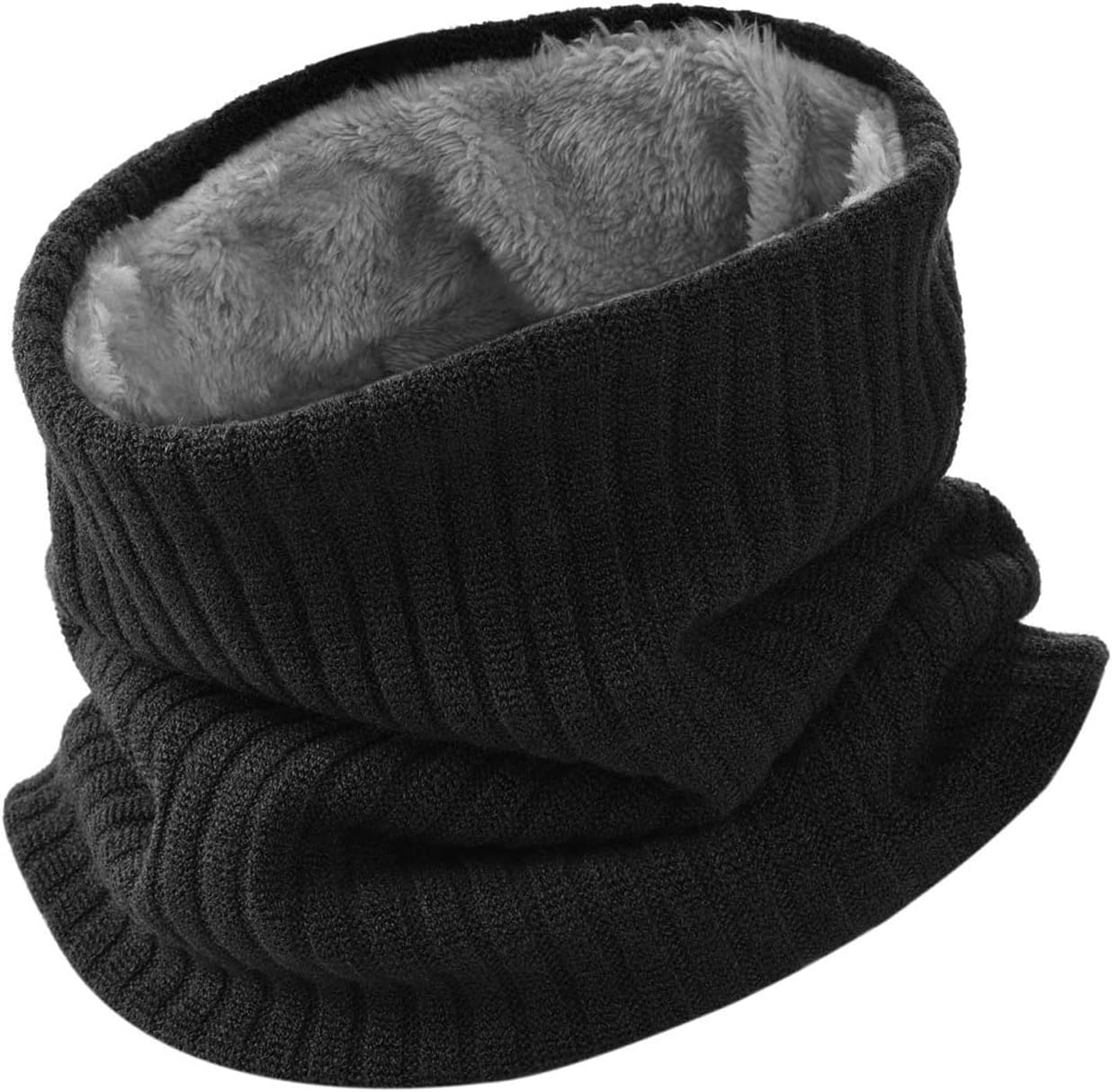 Winter Neck Warmer Gaiter Scarf Winter Outdoor Thermal Snood Fleece Tube Ski Neck Warmer Gaiter Beanie Hat for Mens Womens Cycling Outdoor Sports