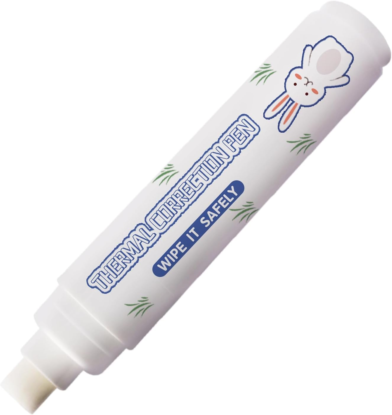 FUNFANG Thermal Paper Correction White Out Liquid Pen Parcel Express Tool for Thermal Label Shopping Bill Data Information Eraser Privacy Protection Pen-1Pc image number 5