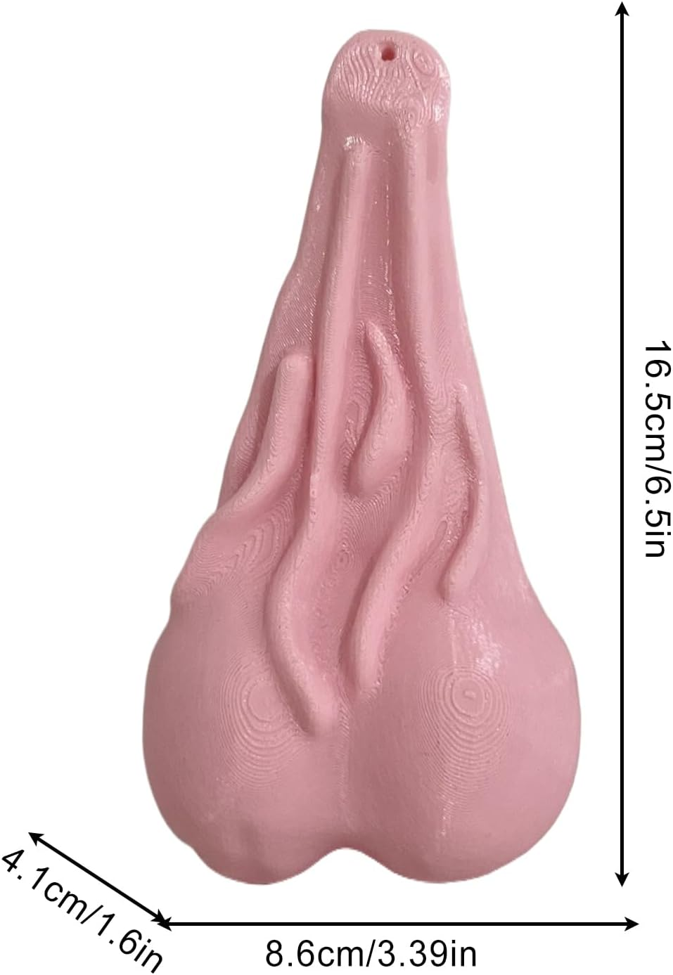 Truck Balls Nuts - 6.5X3.39X1.61 Inch ABS Prank Ornament, Joke Car Embellishment, Hilarious Auto Charm | Humorous Vehicle Decoration for Men Boyfriend Husband Friends Adults Gift Idea image number 6