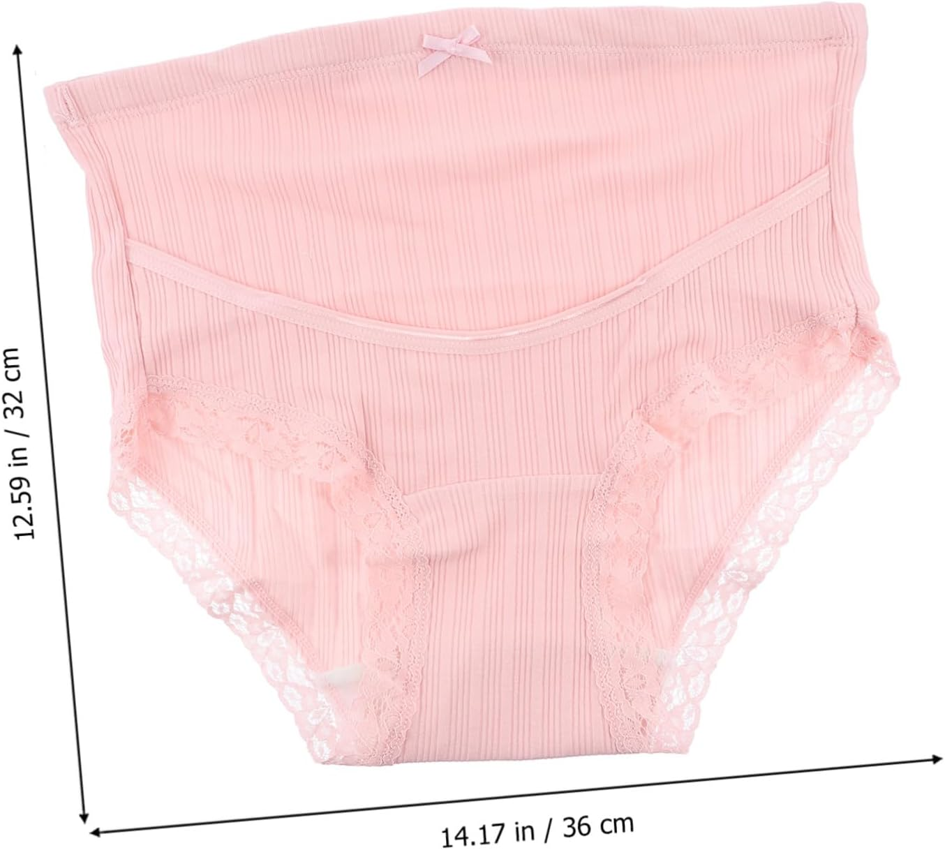 Healeved 3Pcs Cotton Maternity High Waist Underwear Belly Support Panties for Pregnant Women Summer Comfortable image number 2