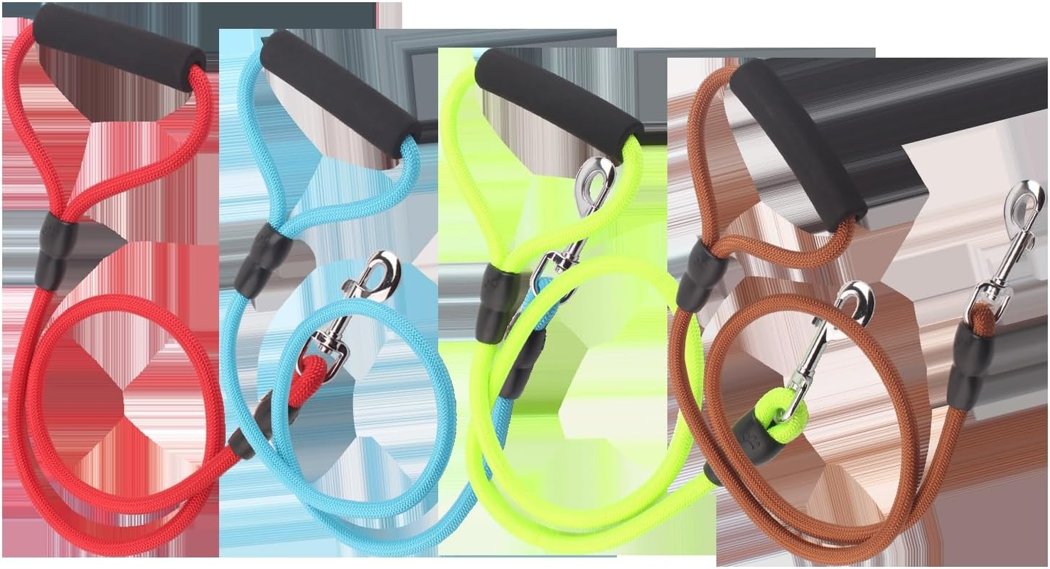 Rope Dog Collar - Strong, Adjustable and Lightweight - Ideal for Walks and Outdoor Activities