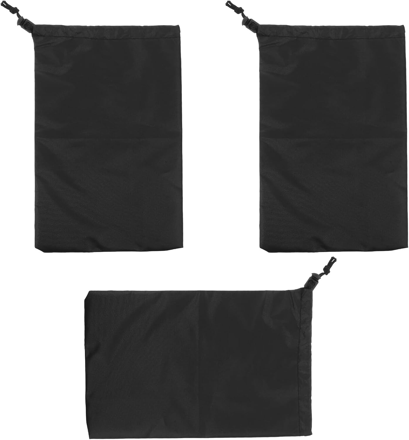 TEHAUX 3Pcs Portable Drawstring Bag Oxford Cloth Laundry Wet Bag for Swimwear Raincoat down Jacket Outdoor Storage Pouch image number 1