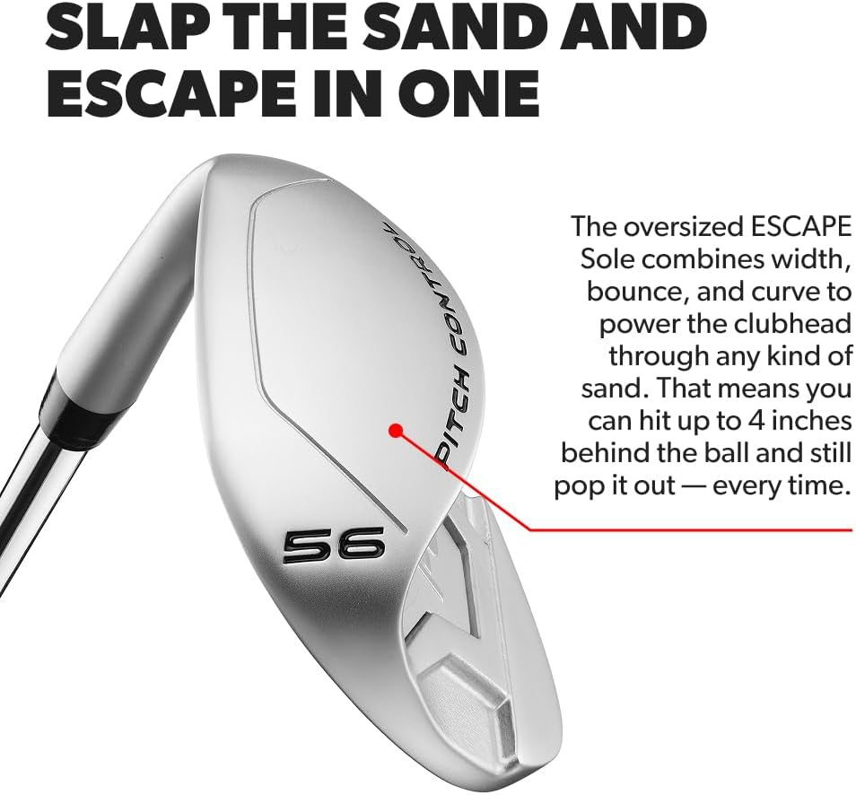 Performance Golf ONE Wedge | Accelerates the Club through Any Lie | Solid Shots | No Chunking | Gets You on the Green in One Shot