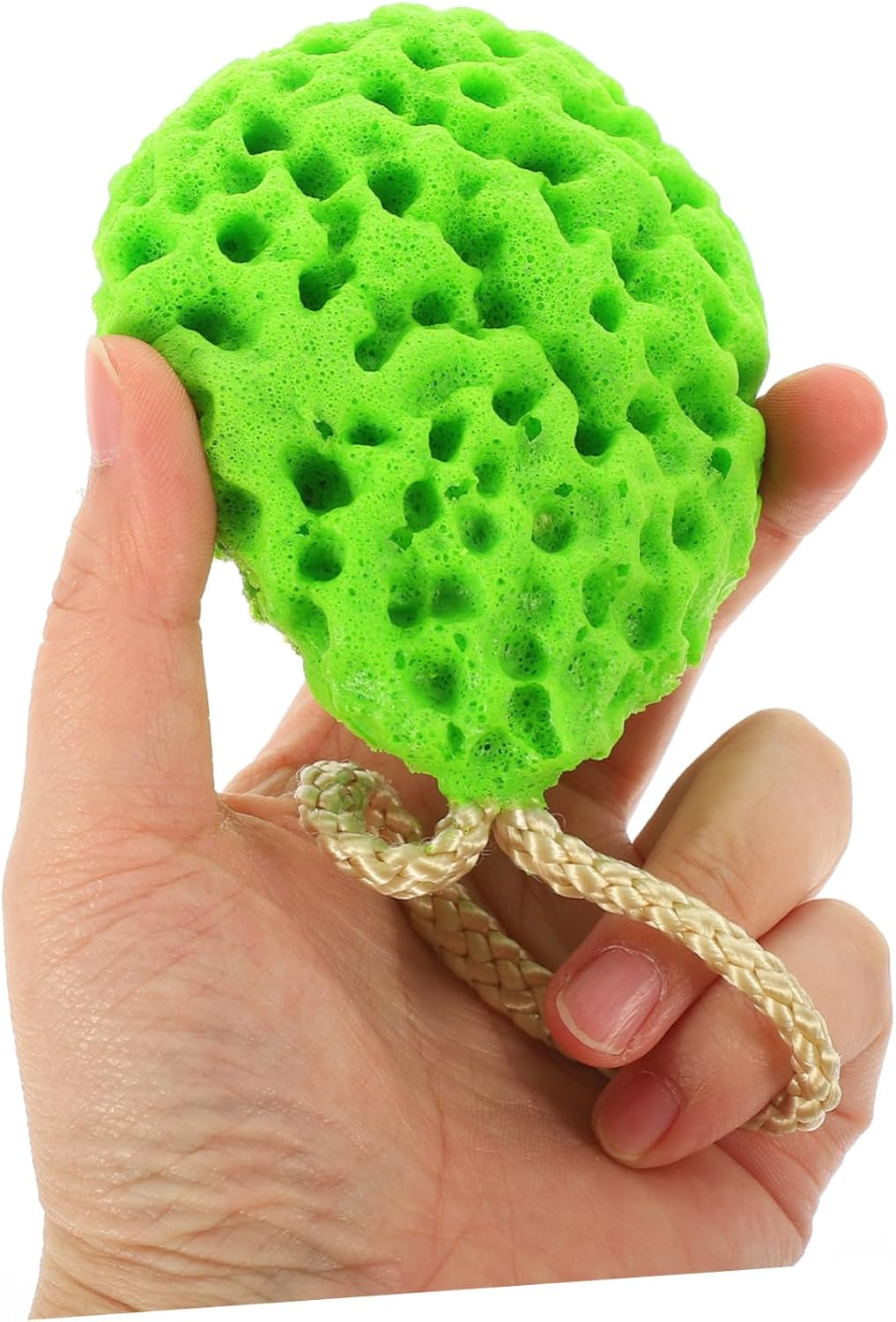 YOSADIER 3Pcs Face Sponge Exfoliating Face Washing Supplies Reusable Facial Cleansing Sponge for Girls image number 3