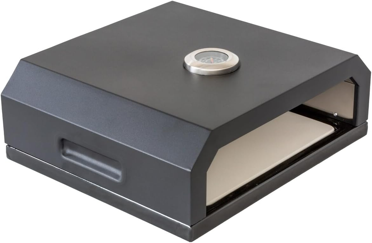 Healthy Choice Hacienda Pizza Oven Box with Built-In Thermometer - Transform Your BBQ into a Perfect Pizza Oven, Even Heat Distribution, Crispy Crusts, Artisanal Breads, User-Friendly Operation image number 1