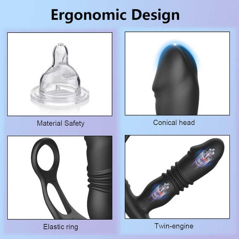 Portable Toy Plug for Men Women Couples Soft Gift Adult Sillicone Toy for Men image number 5