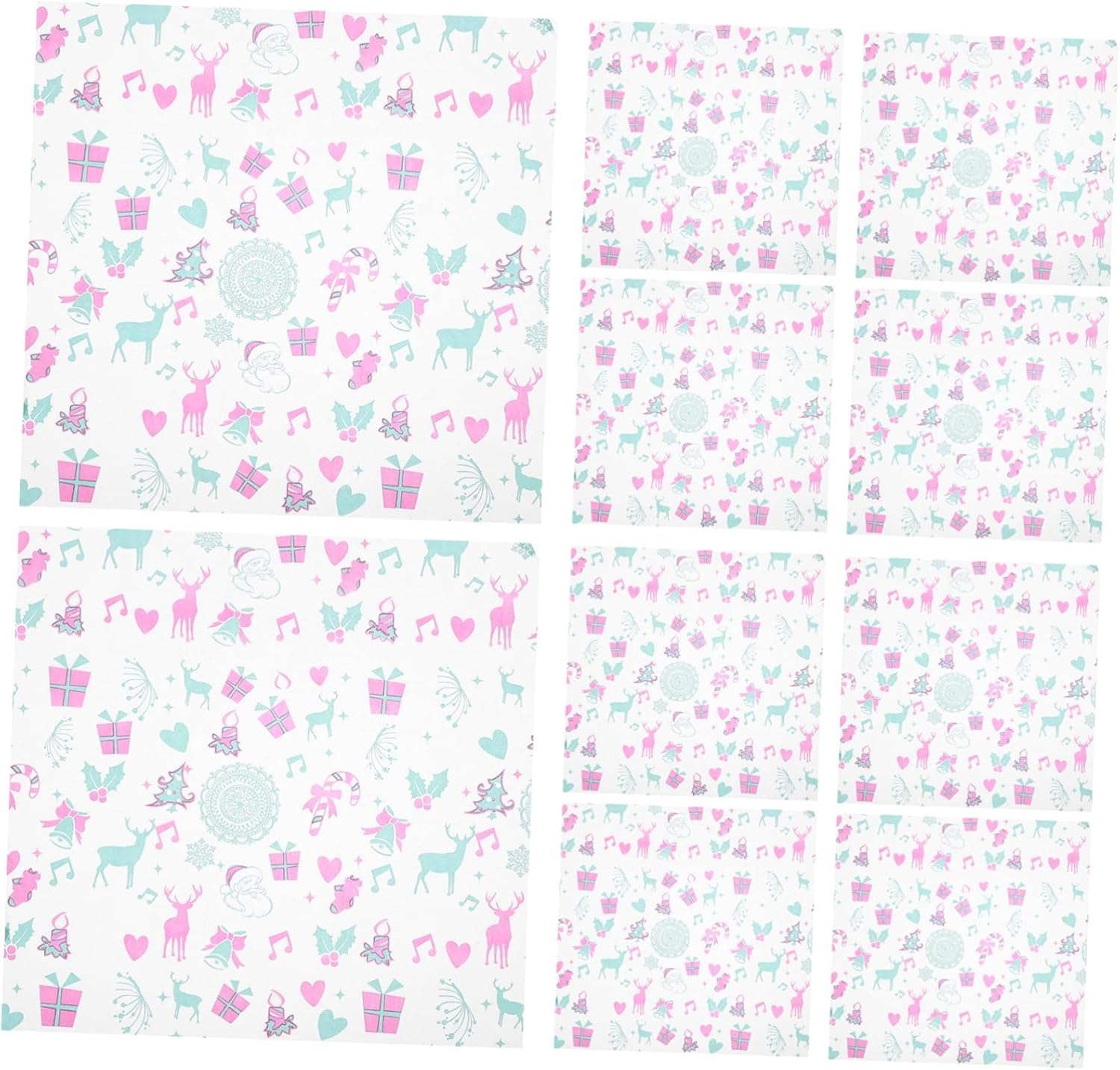 Greaseproof Paper Sheets 100 Pcs Food Grade Wrap Paper for Sandwiches Burger Wrappers image number 3