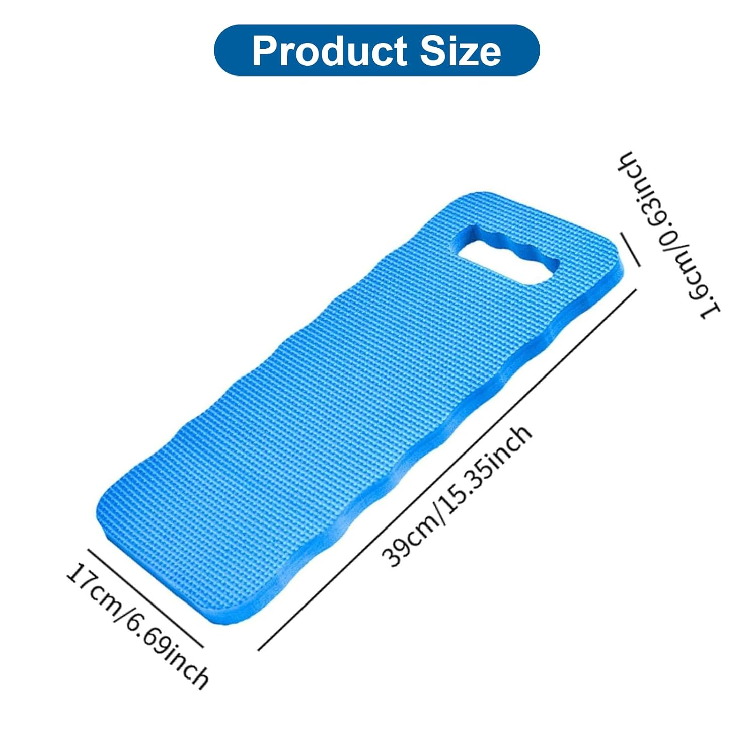 Rhoyee Extra-Thick Kneeling Pad &ndash; High-Density Foam Knee Cushion with Handle | Waterproof Garden Kneeler Mat for Gardening, Baby Bath, Yoga, Exercise, Prayer & Outdoor Activities (39X17X1.6Cm) image number 4