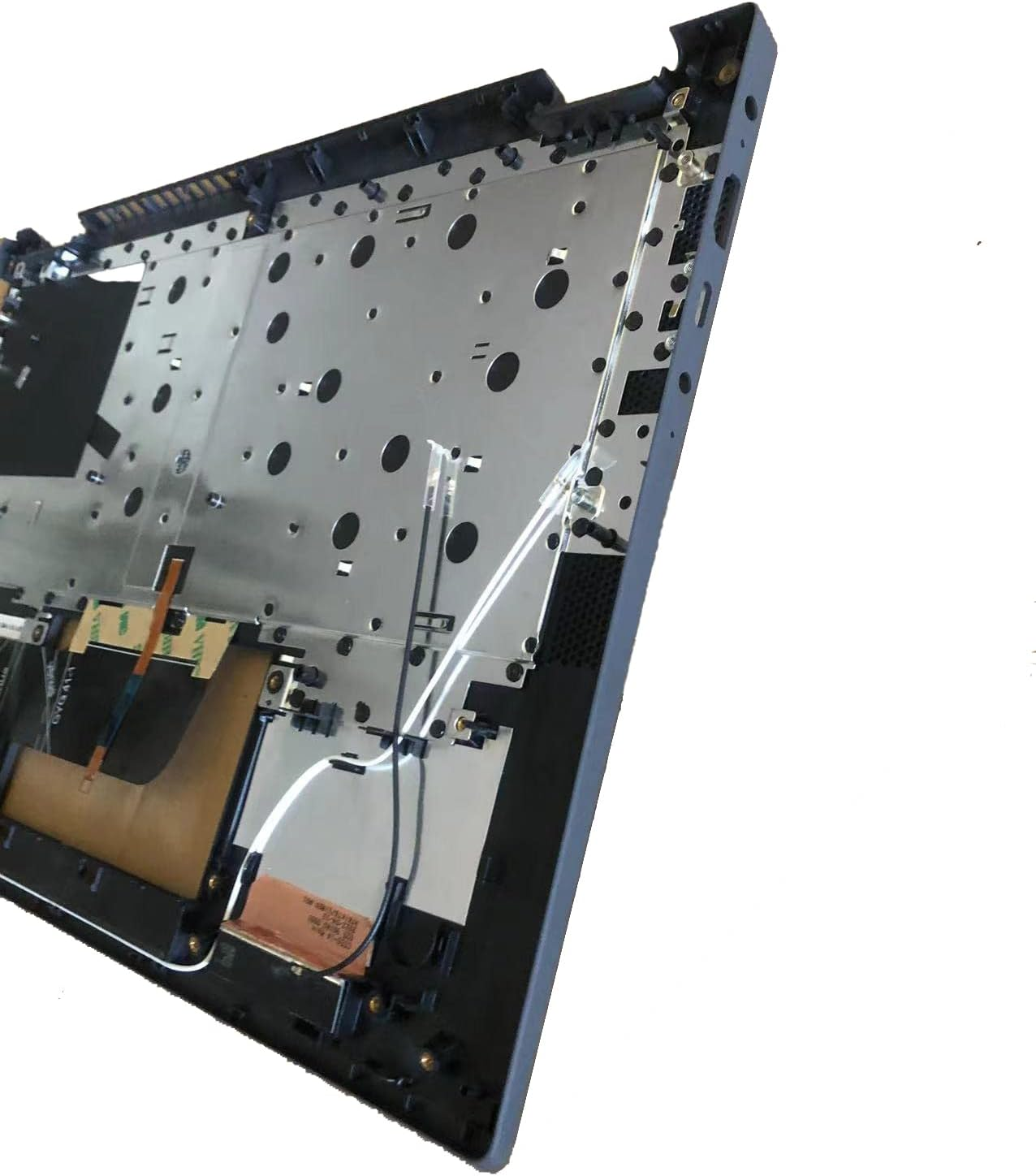 Wzqrps Replacement Laptop Upper Case Palmrest Backlit Keyboard Touchpad Assembly Part for Le Novo Flex 5-14IIL05 ARE05 ITL05 5CB0Y85490 Gray image number 2