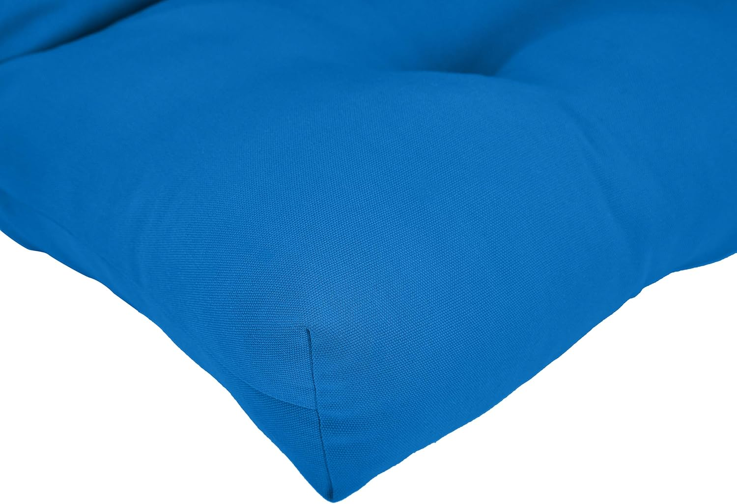 Amazon Basics Tufted Outdoor Lounger Patio Cushion - Blue image number 2