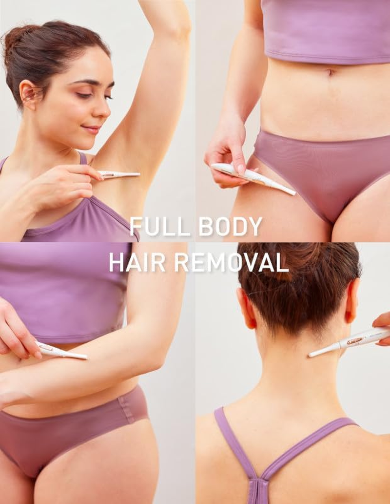 Panasonic Compact Cordless Body and Bikini Trimmer with Flexible Head and Stainless Steel Blades (ES-WR51-P541)