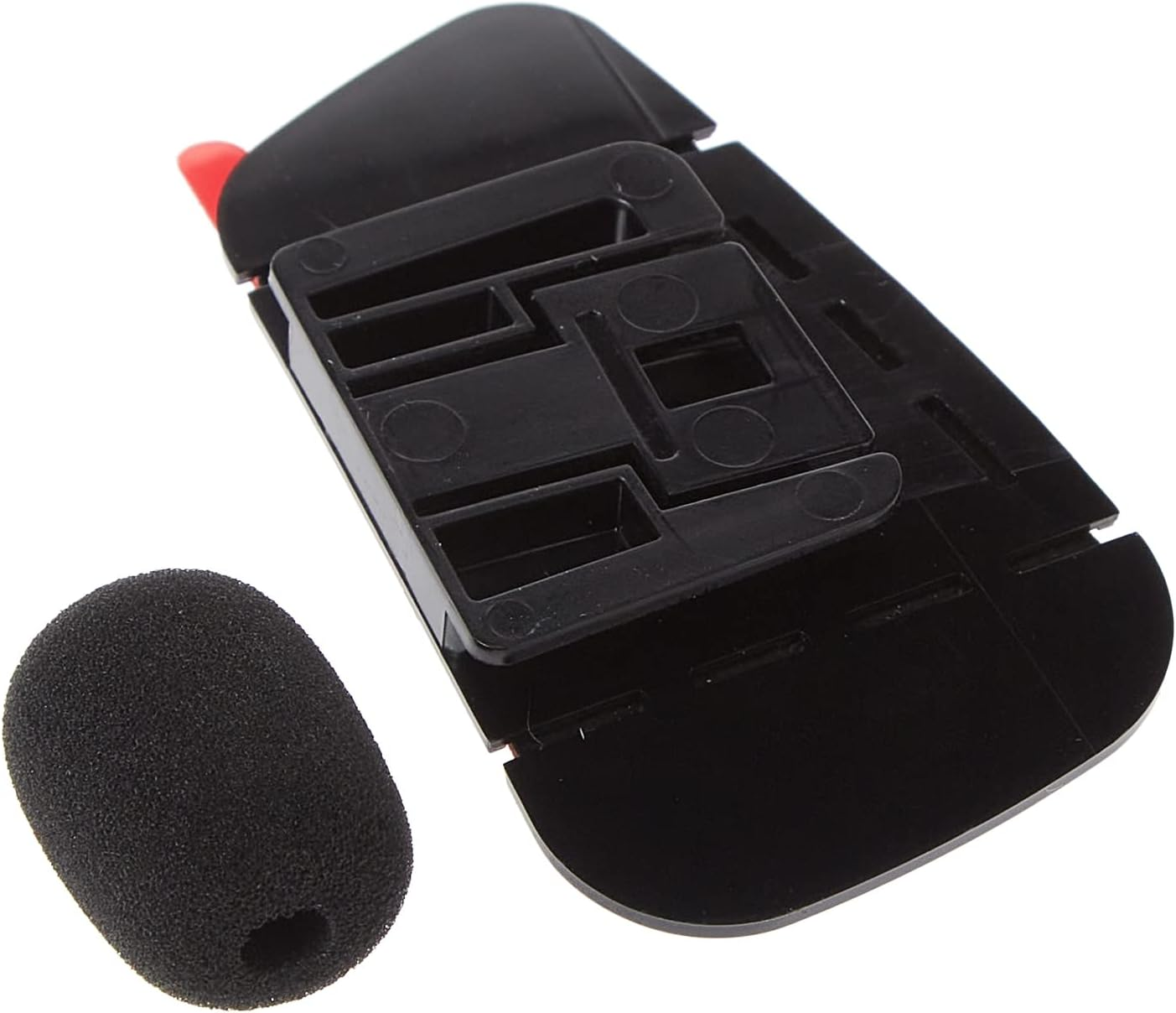 Cardo SPPT0002 Unisex-Adult Boom Microphone Cradle (For Packtalk and Smartpack Systems) (Black, Single Pack) image number 1