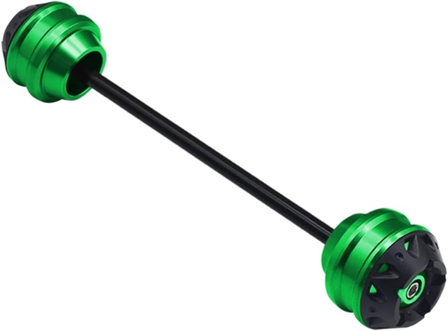 Motorbike Frame Sliders for Y┐AMAHA MT-01 MT01 MT 01 2005-2012 2011 Motorcycle Slider Front Rear Axle Slider Fork Protector Crash Pad Kit Accessories (Color : Green, Size : Rear) image number 1