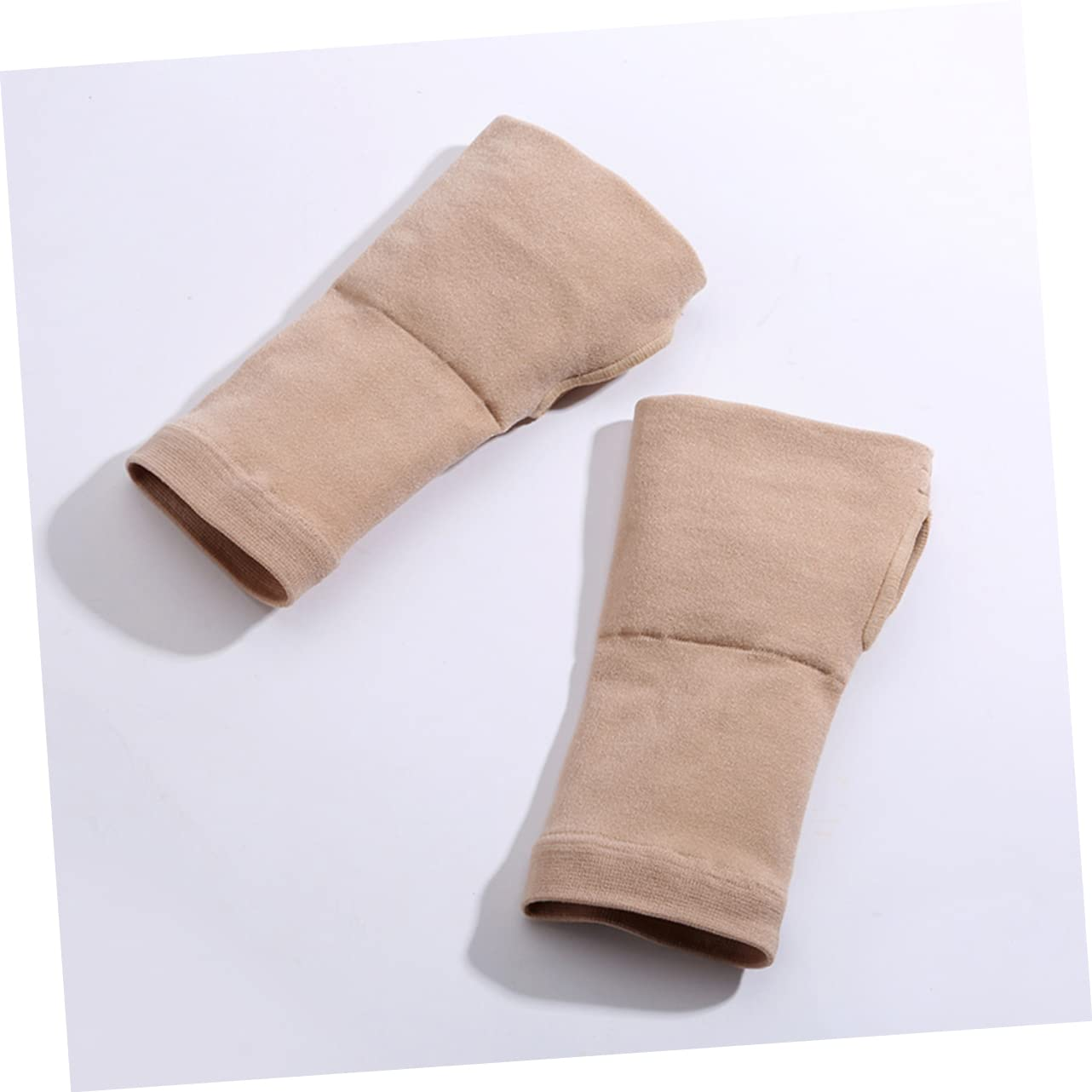 Healvian Carpal Tunnel Wrist Sleeve 1 Pair Compression Support Brace for Arthritis and Tendonitis Pain Relief Adjustable Wrist Splint for Sports and Daily Use Breathable Material image number 4