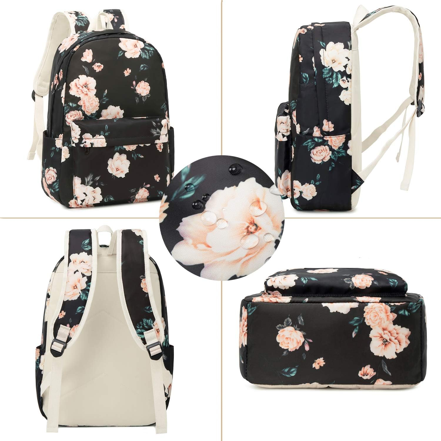 JIANYA School Backpack for Teen Girls School Bags Lightweight Kids Girls School Book Bags Backpacks Sets image number 2