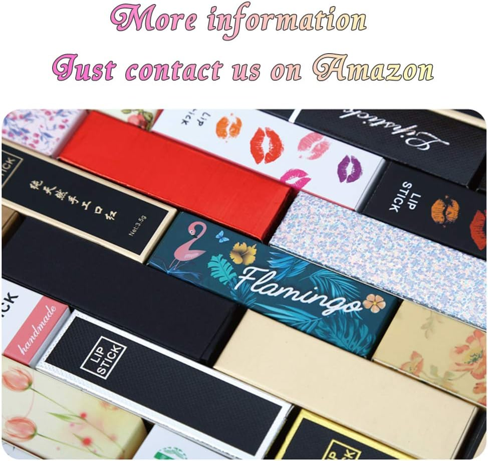 15 Pack Ice-Cream Lip Gloss Tube Boxes Packaging, Pink Lip Gloss Boxes for 2.68X1.62 Inch Ice Cream Shaped Empty Lipgloss Tubes, Pink Ice Cream Lipgloss Bottle Packaging (Not Include Tubes) image number 5