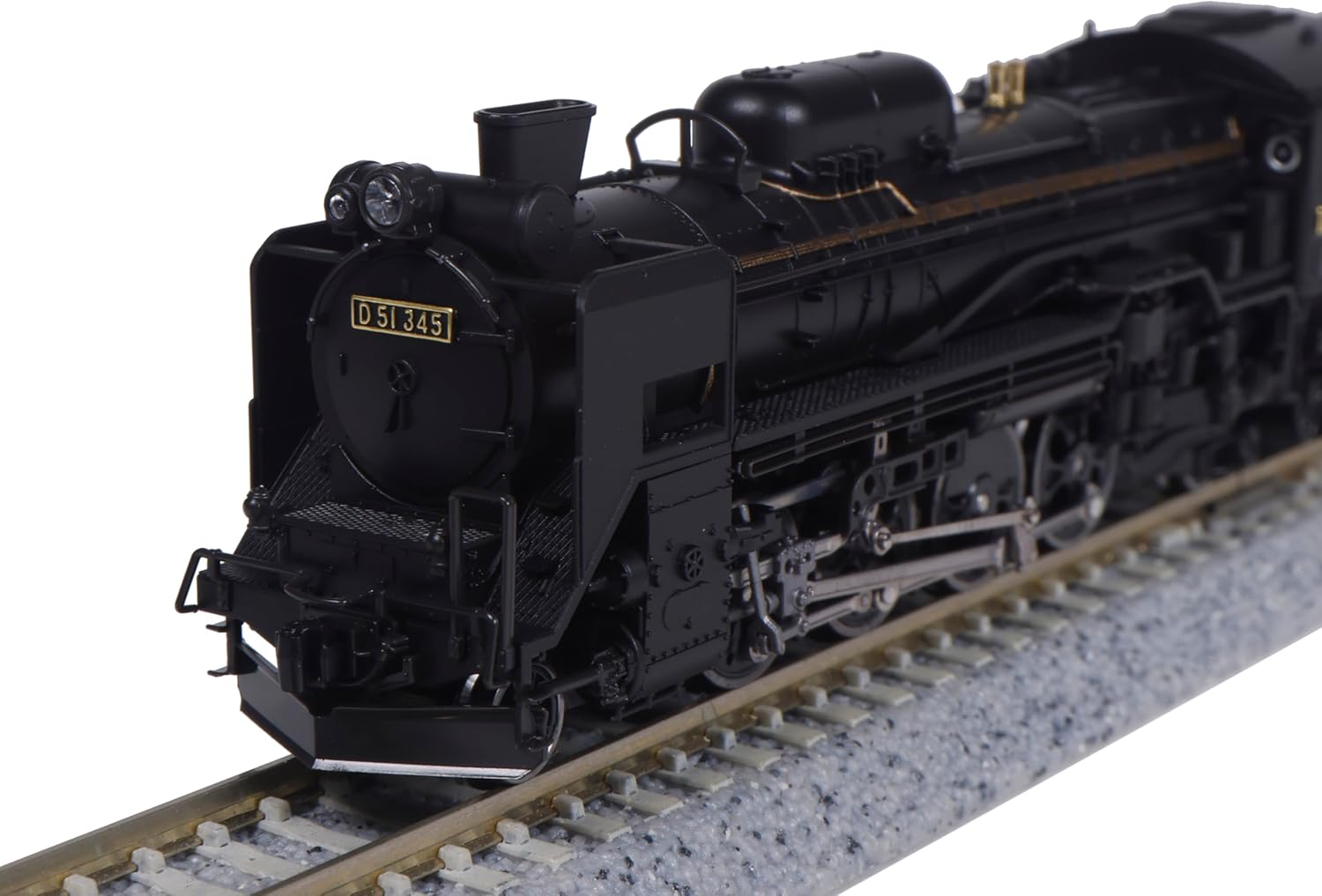 KATO N Gauge D51 Hokkaido Shaped Gear Ejector 2016-C Railway Model Steam Locomotive image number 2
