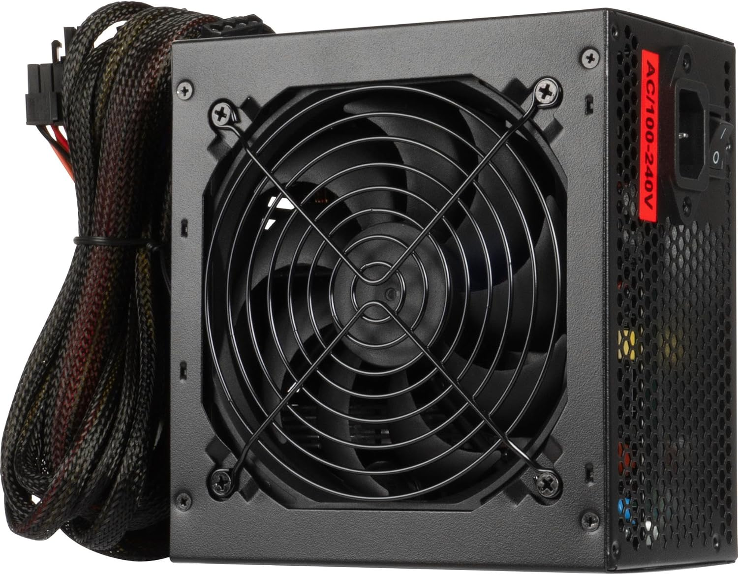 Fortrek 500W ATX Computer Power Supply PSU Gaming Pro Black Hawk 80 plus Bronze, High Performance Gaming Power Supply Support, Quiet Operating image number 6