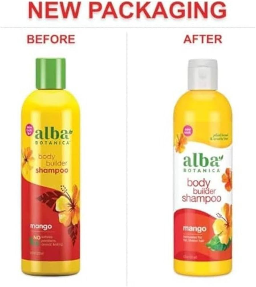 Alba Hawaiian Mango Body Builder Hair Shampoo 355 Ml image number 5