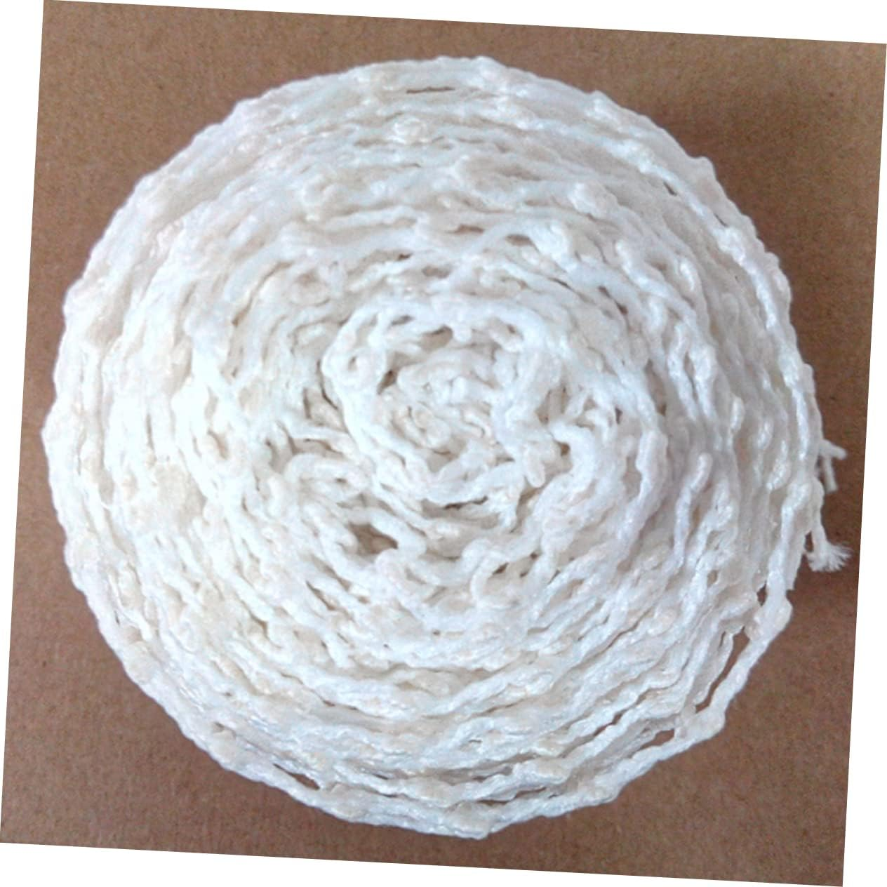 Cabilock Salami Netting 4 Rolls Meat Netting Roll Ham Sock Cotton Netting Meat Butcher Twine Net Meat Netting Roll Meat Kitchen Baking Supplies (1M+) Ham Netting Roll image number 1