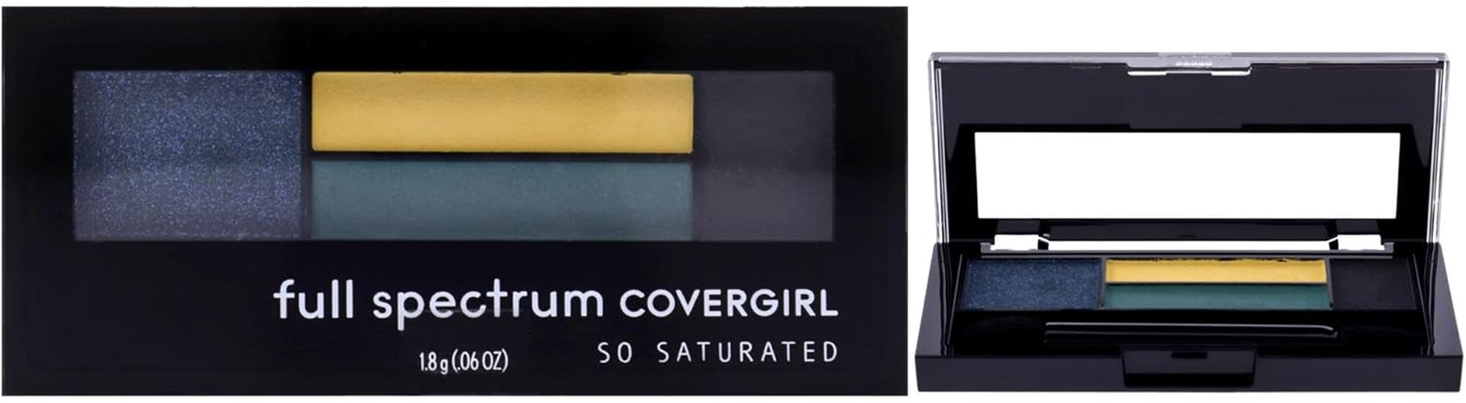 COVERGIRL so Saturated Quad Palette, on Ice, 0.06 Ounce