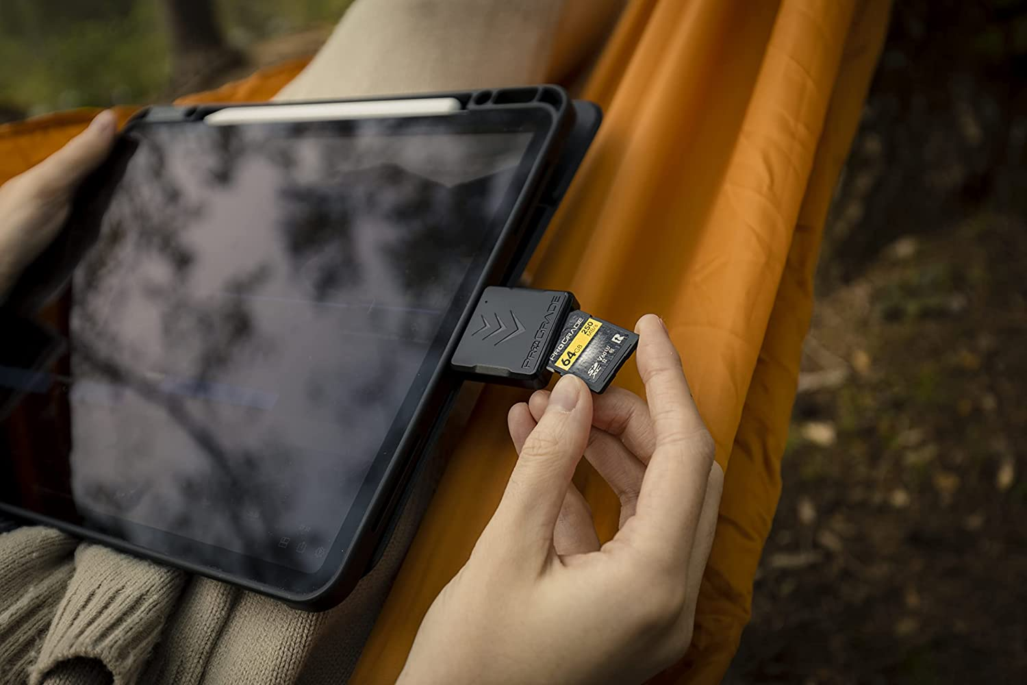 Prograde Digital SDXC and Microsdxc Dual-Slot Mobile Card Reader USB-C 3.2 Gen 1 (PGM0.5) image number 1