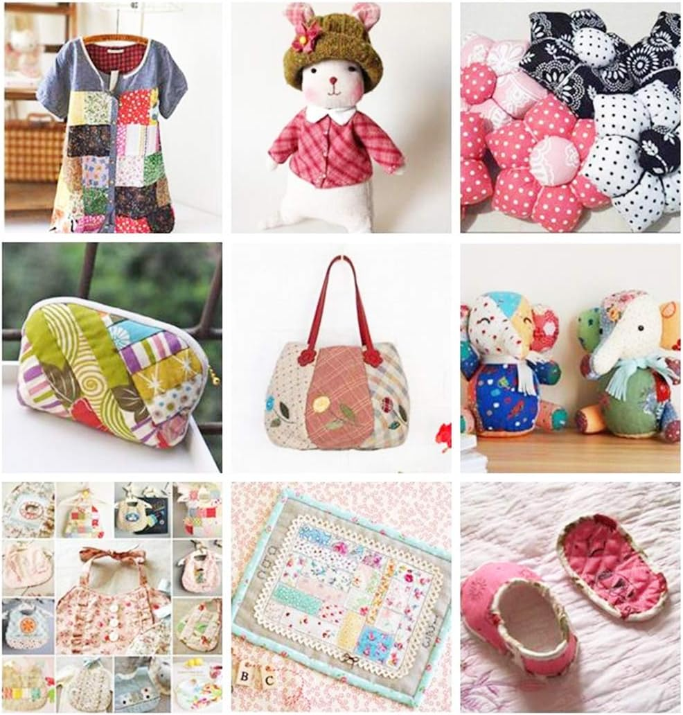 150Pcs 4" X 4" (10Cm X 10Cm) Cotton Craft Fabric Bundle Squares,Squares Sheets Patchwork,Pre-Cut Quilt Squares,Diy Sewing Quarters Bundle,Quilting Fabric Bundles image number 4