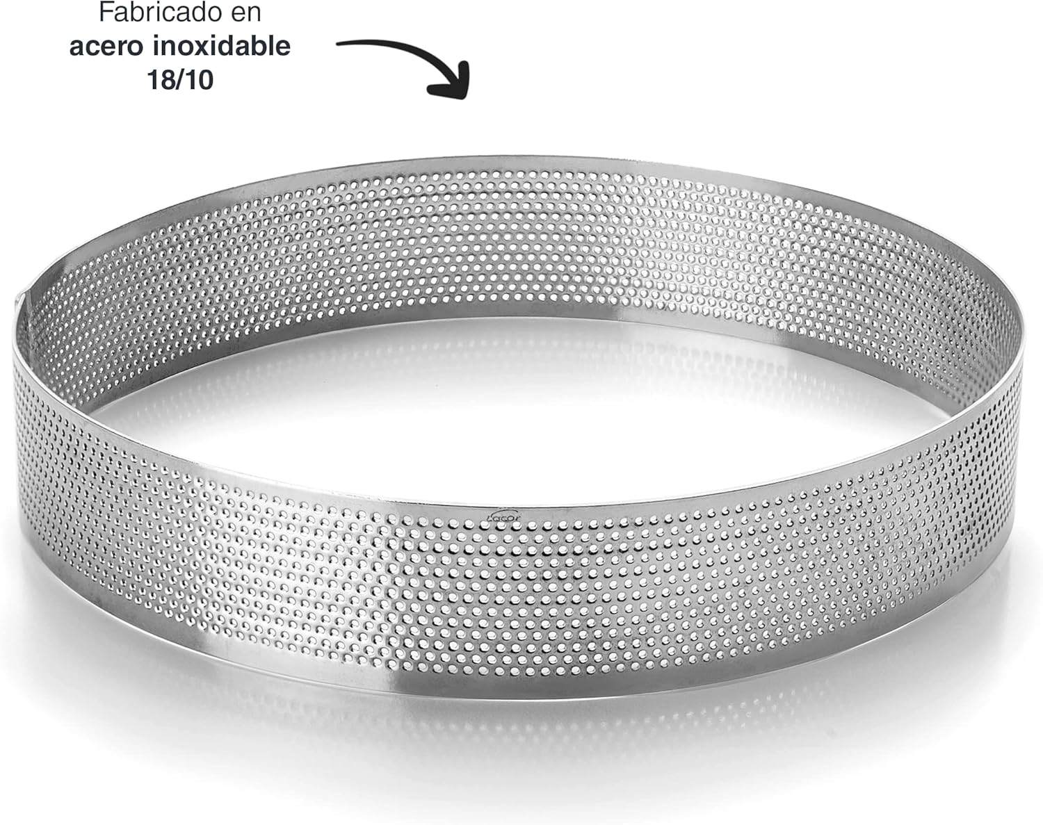 Lacor 68537 Perforated Cake Mould, 7 X 2 Cm, Silver image number 5