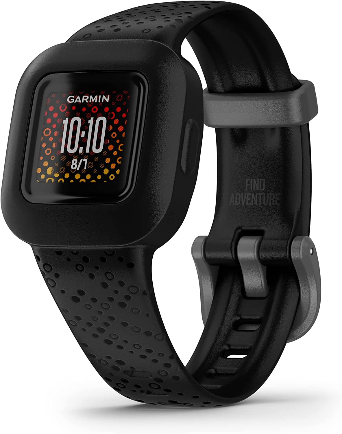Garmin Vivofit Jr. 3, Kids Fitness/Activity Tracker, Black Cosmic